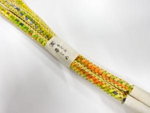 未使用品　正絹　手組帯締め